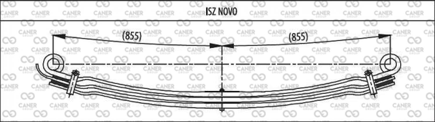 ISUZU NOVO ARKA 3. KAT-;387010857101-03; 